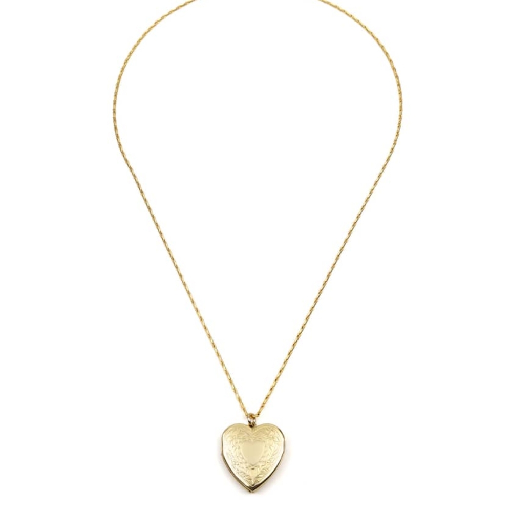 Neiman Marcus Ben-Amun Heart Locket Necklace
